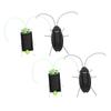 HEMOTON 4pcs Solar Powered Insect Realistic Simulation Bugs for Science Experiments Interactive Learning Solar Energy Models for Indoor and Outdoor Fun view 1