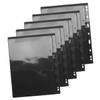 Healifty 10pcs Stamp Album Pages Loose Leaf Sheets for Collectors Double Sided Design for Stamps Currency and Coins Stable Storage and Convenient Binding