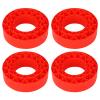 Drfeify Silicone Tire Inserts for SCX10 III, 1.9 inch, 4 Pieces, Red, 4.17 x 1.65 inches view 2