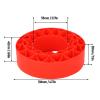 Drfeify Silicone Tire Inserts for SCX10 III, 1.9 inch, 4 Pieces, Red, 4.17 x 1.65 inches view 3