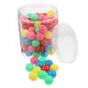 Luxshiny 100pcs 20mm Hollow Plastic Counting Balls Colorful Track Balls for Elementary Math Games and Probability Learning for Pits and Machines view 1