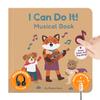 Cali's Books Music Book for Toddlers 1-3 Years Old - I Can Do It by Mama Nous Musical Book with Headphone Jack, Interactive Baby Sound Book, Singing Toy Children Girls, Learning Song Toy Toddler Boys view 1