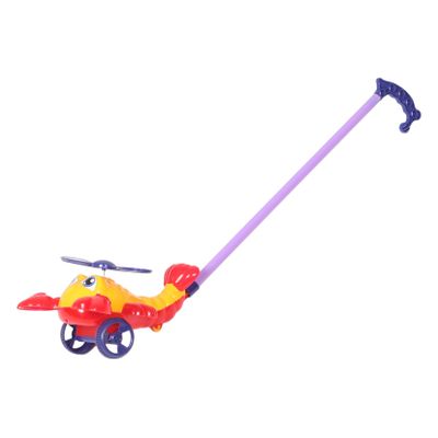 Yardwe Lobster Push and Pull Toy for Toddlers Toddler Walking Toy for Baby Boys and Girls Novelty Cartoon Design Random Color