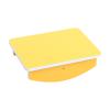 Zxpjkyu Wooden Balance Board Wobble Board Balance Training Exercising Anti Slip for Office, Yellow view 1