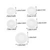CIYODO 10pcs Rubber Piggy Bank Replacement Plug for Coin Box Universal White Sealing Stoppers for Savings Suitable for Age Groups for Home Office Use view 2