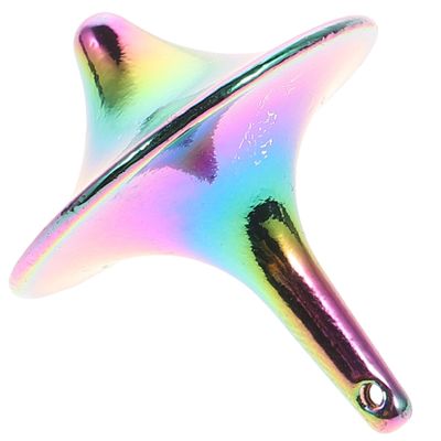 WHAMVOX Copper Gyro Toy for Kids Adults Stress Relief Top Portable 3.5-Inch Spinning Toy Fun Pressure Relief Game Suitable for Tabletop Travel