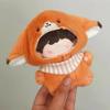 Animal Kigurumi with Attached Studs for Fox 3.9 inches (10 cm) Sewing Clothing Kigurumi Accessory Praise Hunting Geek Doll Doll Mascot Kpopdoll Costume view 1