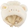 Kigurumi Cap for Stuffed Animals, Bear & Fried Eggs, for 3.9 inches (10 cm), Sewing Clothes, Kigurumi, Accessories, Geek Search, Doll, Mascot, Kpopdoll Costume view 1