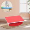 Zxpjkyu Wooden Balance Board Wobble Board Balance Training Exercising Anti Slip for Office, Red view 2