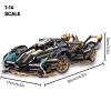 AoreSpty 1314pc 1:14 Scale RC Supercar Kit | APP Control, LED Lights, Motorized Parts | STEM Toy for Ages 10+ view 2