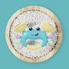 HAOHAOSHUA Baby Crab Rattle Toy - ABS Material, Handheld Crab Shaped Toy for Infants, Early Education Grip & Smart Toy for Newborn Boys and Girls(345A) (Blue) view 3