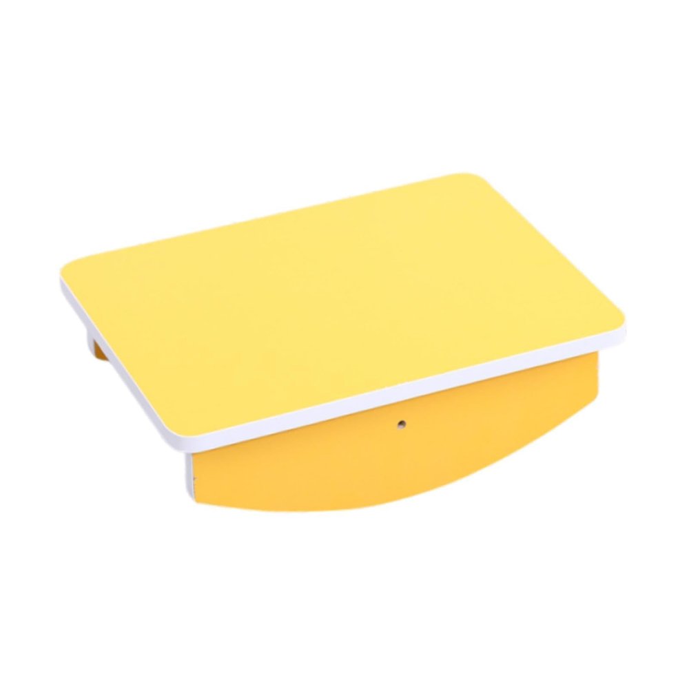 Aosekaa Balance Board Exercise Balance Stability Training for Kids Multipurpose Portable Non Slip Wobble Board for Fitness Workout, Yellow