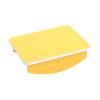 Aosekaa Balance Board Exercise Balance Stability Training for Kids Multipurpose Portable Non Slip Wobble Board for Fitness Workout, Yellow view 1