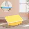 Aosekaa Balance Board Exercise Balance Stability Training for Kids Multipurpose Portable Non Slip Wobble Board for Fitness Workout, Yellow view 3