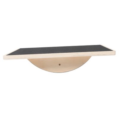 GOOHOCHY Solid Wooden Balance Board for Adults Slip Design for Yoga and Fitness Training Wobble Board for Stability and Core Exercises