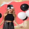 12 Pcs Plastic Top Hats Bulk Black Magician Hat Glitter Top Hat with Silver Band for Men Women Kids Masquerades Birthday Party Dress Up view 4