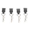 Fuchooky RC Car Body Clips with Pull Tabs, Easy Install Secure Fit, 4-Pack Replacement Pins Compatible with 124008 124010 124006 144016 144018 RC Cars view 1