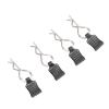 Fuchooky RC Car Body Clips with Pull Tabs, Easy Install Secure Fit, 4-Pack Replacement Pins Compatible with 124008 124010 124006 144016 144018 RC Cars view 2