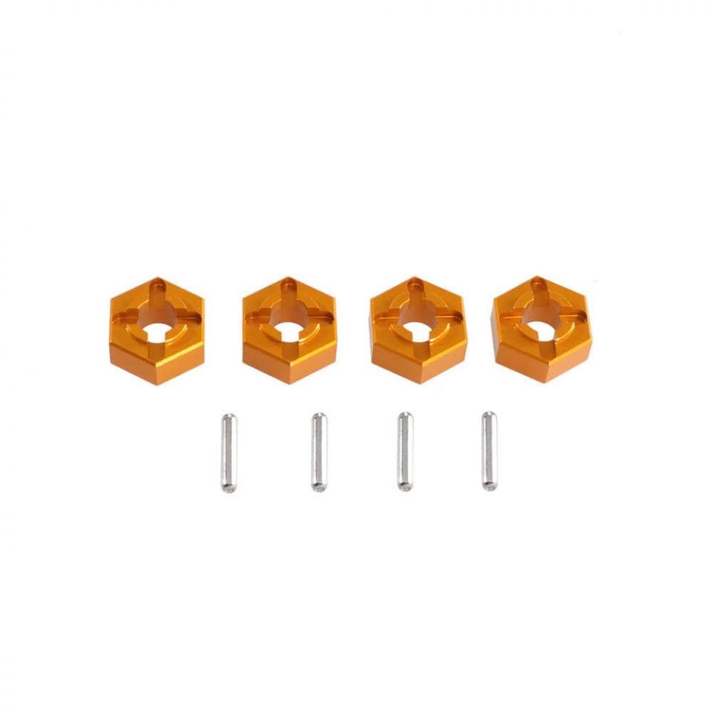 18101 18102 Metal Upgrade Parts Compatible with 1 18 Scale RC Car Compatible with Front Rear Arm Steering Cup Shock Tower Body Post Link Rod Accessories(SCY-G-13)