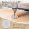 10 Customizable Challenge, 1.57 Blank With Threaded Edges, Acrylic Protection Case For Diy Engraving view 3