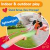 Up & Down Roller Coaster Toys for Toddlers Push Car Outdoor Playset with Farther & Faster Track Expansion Pack Multicolor view 3