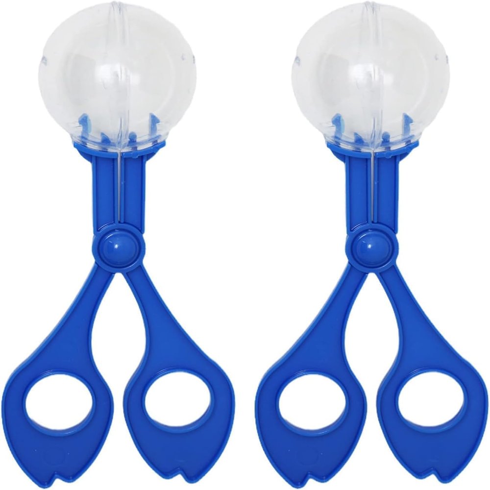 Czhotg 2-Pack Nature Exploration Tools - Ergonomic Scoopers and Clamps for Field Research and Outdoor Activities, Durable Plastic Design with Non-Slip Grip