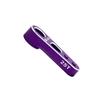 TCRC 7075 Aluminum Front 25T Servo Horn with M3 Threaded Holes for Axial 1/8 AXP8 Gilamon Trail Buggy Upgrade,Purple view 2