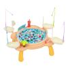 Magnetic Fishing Game, Electric Rotating Fishing Set, Fishing Toys, Light-Up Music Sound Effects, for 3+ Kids, Family Fun, Birthday Parties, Outdoor Gatherings, Enhancing Family Bonding Time view 1
