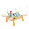 Magnetic Fishing Game, Electric Rotating Fishing Set, Fishing Toys, Light-Up Music Sound Effects, for 3+ Kids, Family Fun, Birthday Parties, Outdoor Gatherings, Enhancing Family Bonding Time view 2