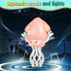 Dancing Octopus Baby Toy,Pink Music & Interactive Sensory Toys for 3 6 9 12 Month & 1 2 3 Year Old,Crawling Dancing Squid Toy forgirl Baby Sensory Toy,baby Birthday Gift & Christmas Stocking Stuffers view 3