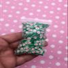 Candy Cane Peppermint Polymer Clay Sprinkles, Fake Christmas Dessert Slices, Mint Nail Art Charms, Miniature Holiday Treat Embellishments (Non Edible) (15 gram bag) view 4