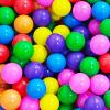 2.2in/5.5cm Ball Pit Balls, 100-Pack in 7 Vivid Colors (Red/Orange/Yellow/Green/Blue/Purple/Pink) - Non-Toxic, Durable for Game Tents, Pools & Bounce Houses, Ages 0+1 view 1