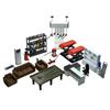 Kafoopolly 1/18 DIY Car Repair Shop, Mini Custom Shop Scene with Scale Recreation Area Model Set, Exquisite Ornaments view 1
