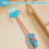 Kids Vacuum Toy That Really Works 3 in 1 Toddler Vacuum Cleaner with Realistic Suction, Role Play STEM Educational for Girl Boy 3 4 Year Old (Blue) view 2