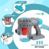 Kids Vacuum Toy That Really Works 3 in 1 Toddler Vacuum Cleaner with Realistic Suction, Role Play STEM Educational for Girl Boy 3 4 Year Old (Blue) view 3