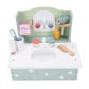 Wooden Toddler Vanity Set, Encourages Imaginative Play, Portable Pretend Makeup Table, Beech Wood Material, for Girls, for Preschoolers, for Nursery Playtime, for Bedroom or Living Room view 3