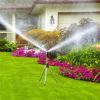 360 Rotating Tripod Sprinkler - Adjustable Stainless Steel Garden Watering System with Telescopic Pole for Lawn, Yard & Outdoor Irrigation view 4