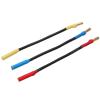 Ailgely Premium 4mm Banana Plugs Connector Extension Cable Wire, 13cm Length, Heat Resistant for RC Car, Boat, Aircraft Motor ESC Connection, Compatible with 4050A ESC view 3