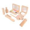 RiToEasysports Kids Makeup Kit, Wooden Cosmetic Toy Set for Girls, Skincare Simulation, Toddler-Friendly, Preschoolers, Birthday Gift for Kids view 3