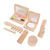 RiToEasysports Kids Makeup Kit, Wooden Cosmetic Toy Set for Girls, Skincare Simulation, Toddler-Friendly, Preschoolers, Birthday Gift for Kids view 4