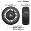 1/8 RC Buggy Rubber Tires race grade RC off-road set 6S power extreme speed tires 17mm HEX for 1/8 electric/oil powered RC off-road vehicle upgrades/modifications R305/4pcs view 2