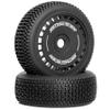 1/8 RC Buggy Rubber Tires race grade RC off-road set 6S power extreme speed tires 17mm HEX for 1/8 electric/oil powered RC off-road vehicle upgrades/modifications R305/4pcs view 3