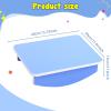 Aosekaa Balance Board Exercise Balance Stability Training for Kids Multipurpose Portable Non Slip Wobble Board for Fitness Workout, Blue view 2