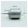 POWTAXBJGD 21mm Round Electronic Starter RE-140RA-12240 DC 3V-6V 9800RPM Small R140 Precious Metal Brush Electronic Starter RC Toy Car view 2