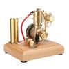 Kafoopolly Stirling Water-Cooled Miniature Gasoline Engine Model, with Cooling Water Tank and Circulating Gear Pump, Educational Tool Collection Gift (Model M18) view 1