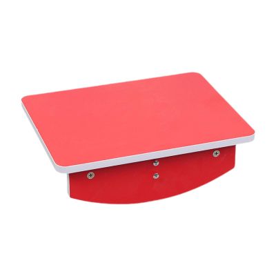 KiBcsLic Balance Board Wobble Board Balance Stability Training Non Slip Strength, Red