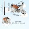 BTFO Doll Scooter Toy with Lights & Music, Rotating Interactive Model Toy Vehicle Fun Desktop Decor for Doll Collectors (Gray) view 2
