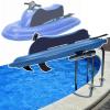 HCAUYNN Summer Water Jet Ski Inflatable Boat,with Under Water Scooter,Electric Motorized Pool Float Boat Toys,with Fins Large and Small/Oars/Air Pump,OnlyMotorboat view 1
