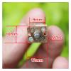 POWTAXBJGD 5PCS N20 Gear Electronic Starter DC 3V 5V 6V 7.4V 9V 43RPM-128RPM Reduction All Metal Gearbox Low Speed Deceleration Smart Toy Car view 3