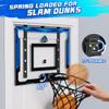 24" x 16" Indoor Large Basketball Hoop Toy - Upgraded Adjustable Height Basketball Hoop Over The Door with Complete Accessories, Basketball Toys Christmas Birthday Gifts for Kids & Adults view 3